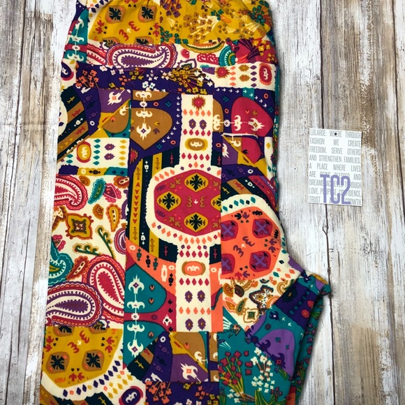 LuLaRoe Plus Size Leggings - Picture 1 of 3